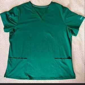 Cherokee Green Scrub Top Size X Large
